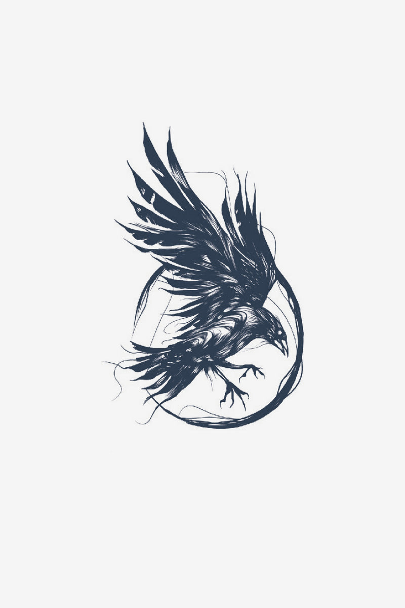 Le vol du corbeau