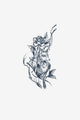 Renard de fleurs