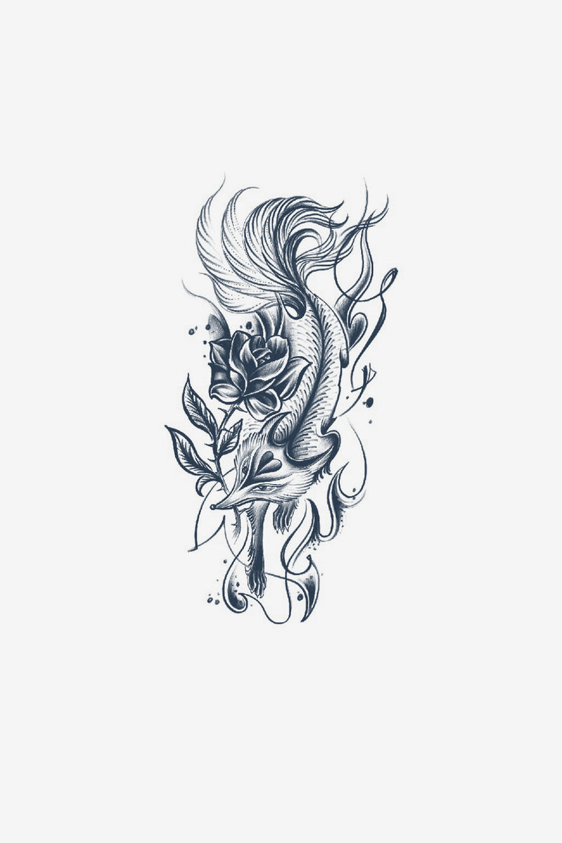 Le renard et la fleur