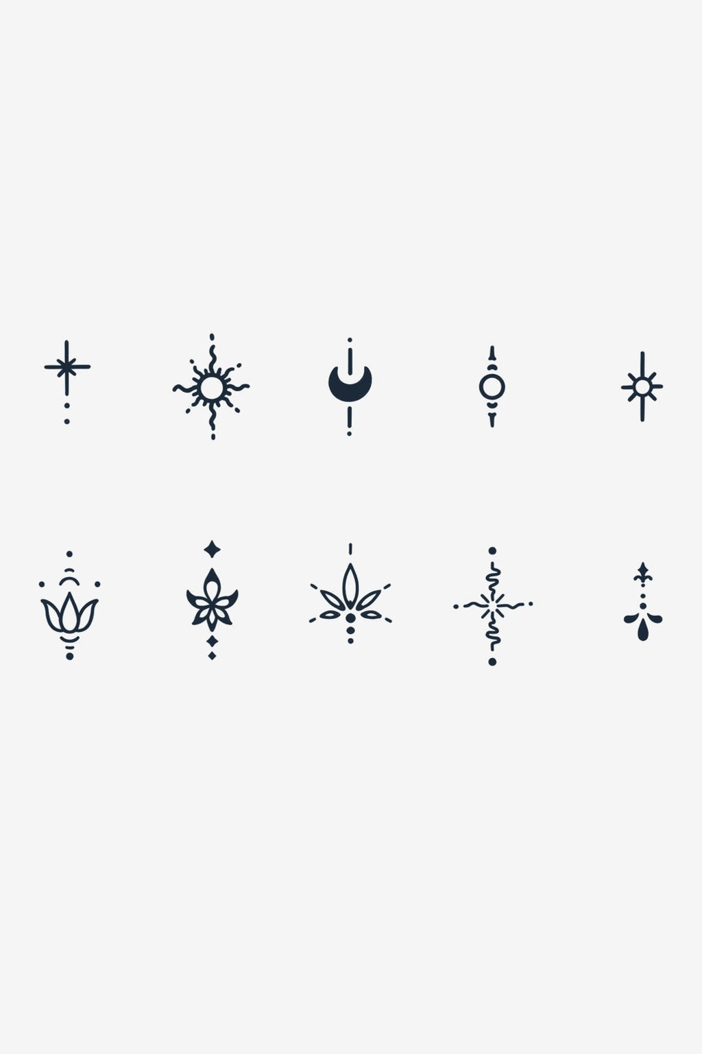 Set Celest - tatuaj temporar Inklabs