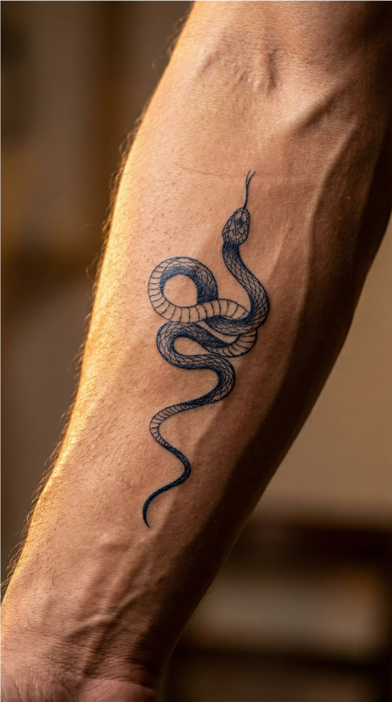 Serpent gracieux